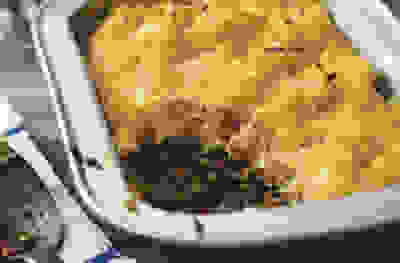 Spiced shepherd’s pie with sweet potato