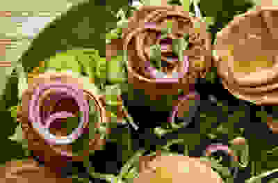 Thai-spiced chicken burgers