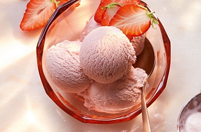 The best strawberry ice cream