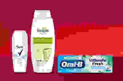Up to half price Health & beauty