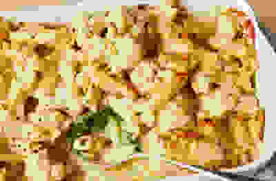 Truffle mac ‘n’ cheese with cauliflower