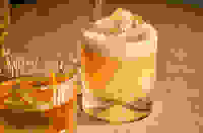 Whiskey sour cocktail