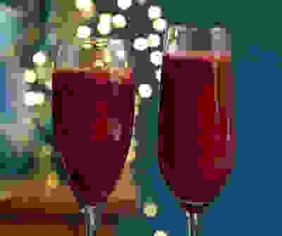 Winter berry bellini